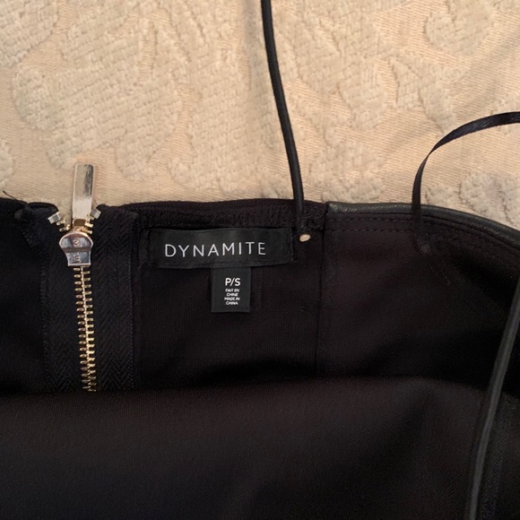 Faux leather crop top - Picture 2 of 2